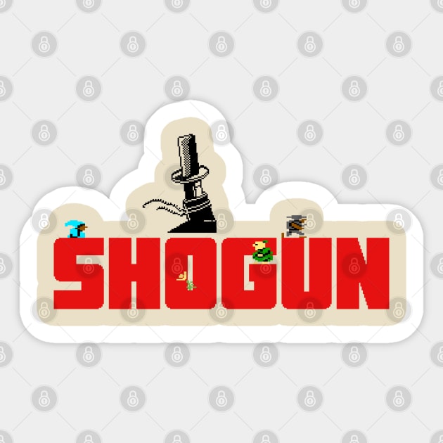 Shogun Sticker by ilovethec64